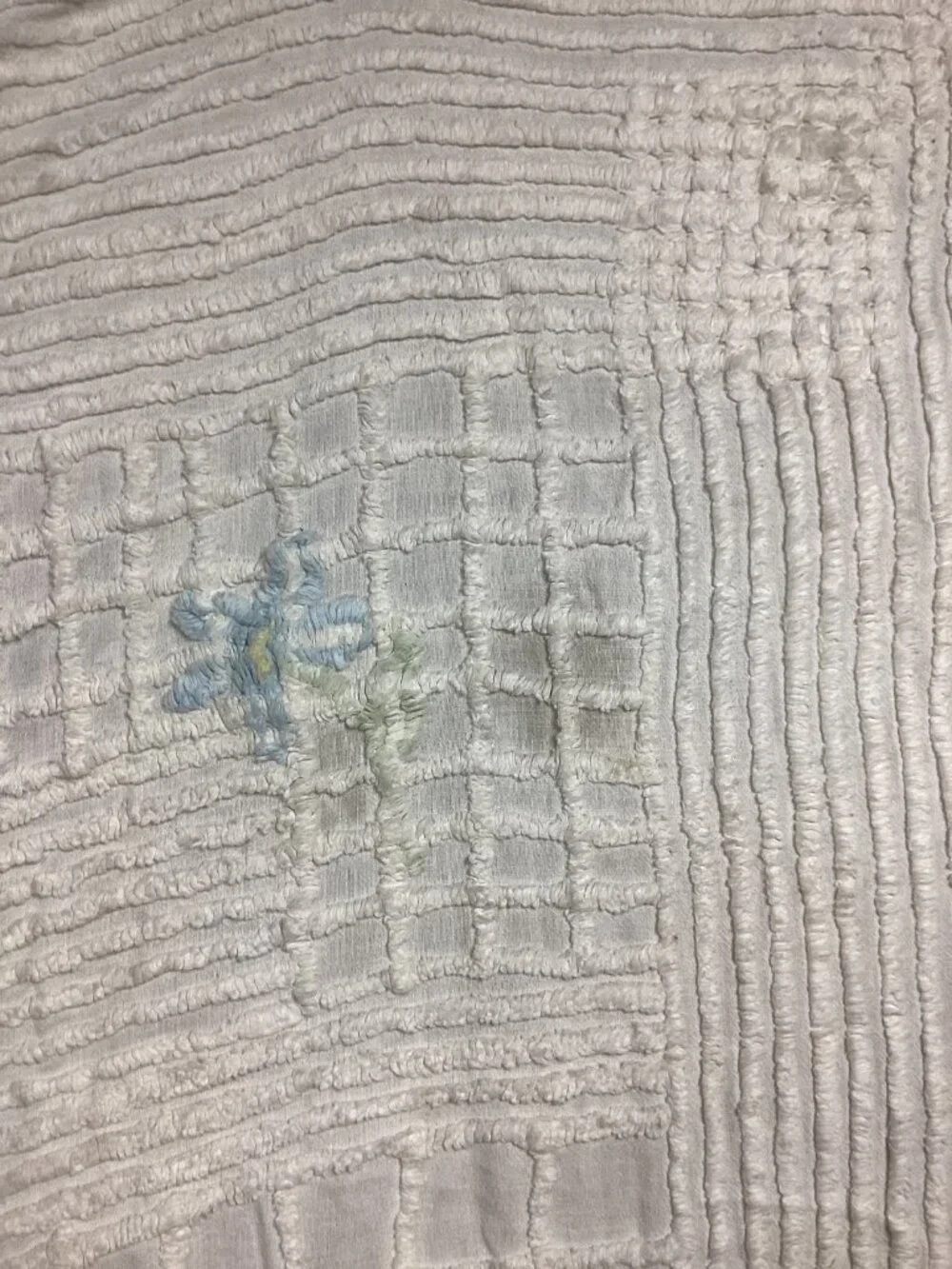 Vintage chenille baby